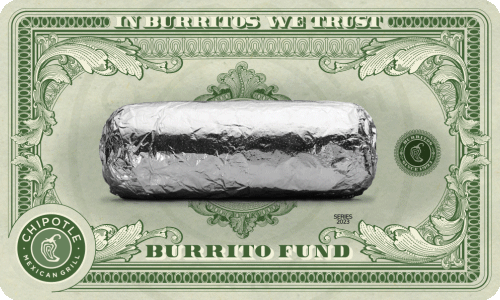 Chipotle $10 E-Gift Card (200 Points = 100off)