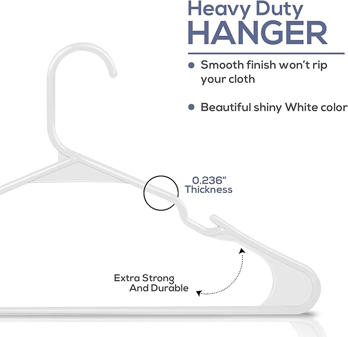 Clothes Hangers 50 Pack