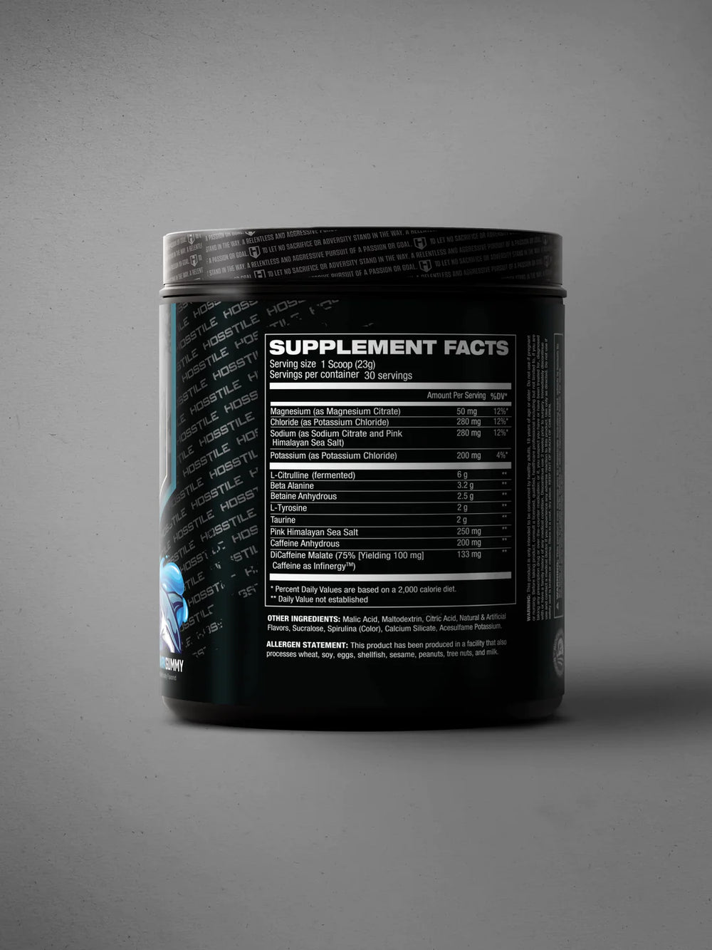 HOSSTILITY FOUNDATION PRE-WORKOUT | BLUE SHARK GUMMY