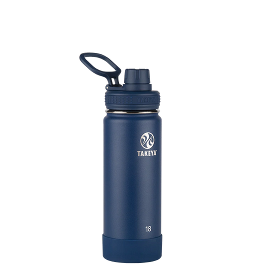 Takeya: ACTIVES WATER BOTTLE WITH SPOUT LID 18oz